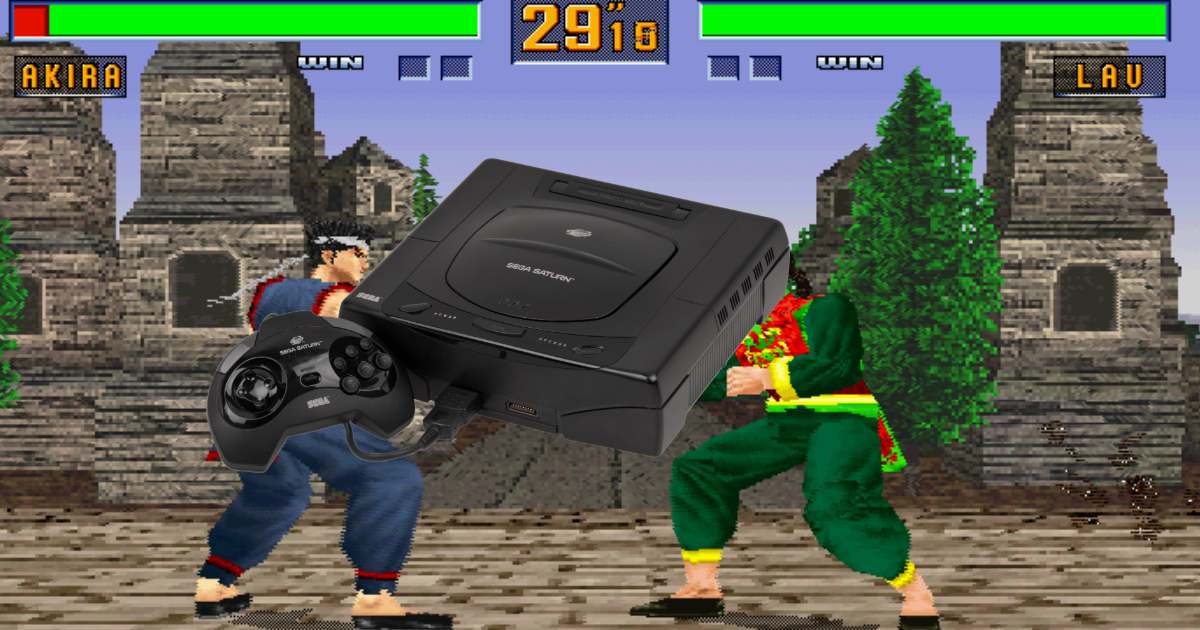 Jeu Virtual Fighter sur Sega Saturn